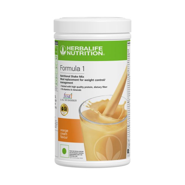 Formula 1 - Nutritional Shake Mix - Orange Cream - 500 gms